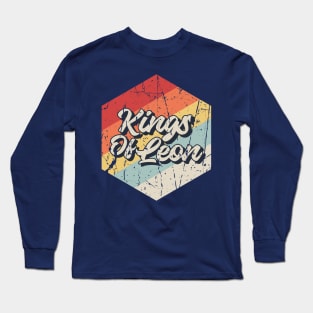 Kings Of Leon Retro Long Sleeve T-Shirt